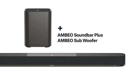 AMBEO Soundbar Plus + Sub Woofer Bundle (젠하이저 x HiFi TV)