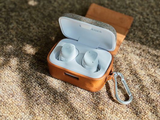 MOMENTUM True Wireless 3 가죽 케이스 (MTW4 호환 가능)