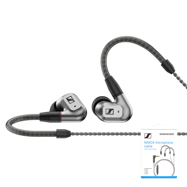 [젠하이저 공식몰 2025 블프 특가! 최종가: 184,310원] IE 200 실버 에디션 + MMCX 케이블 with MIC 3.5mm (번들)